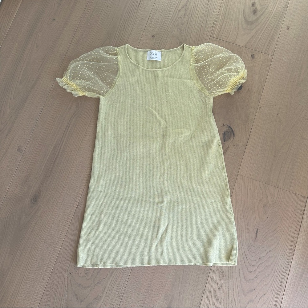 Zara kids shimmery dress
